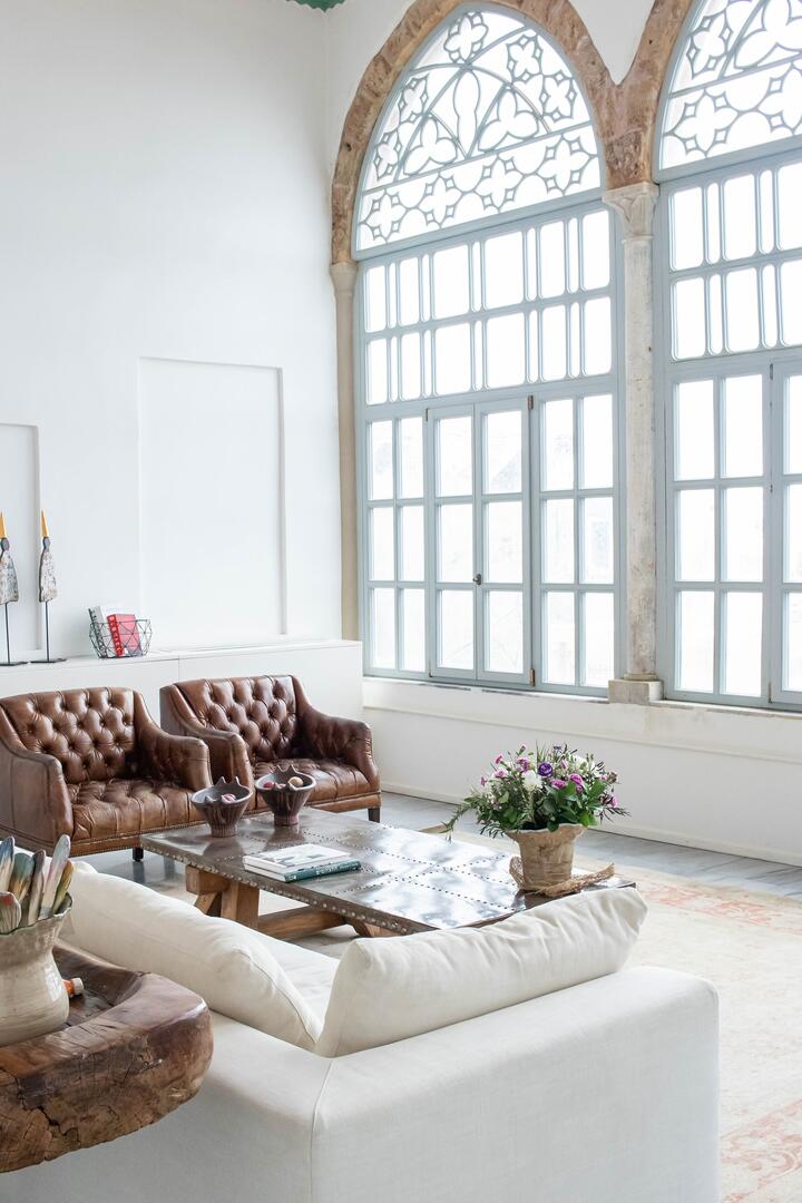 פינות ישיבה בלובי - ספא במלון האפנדי