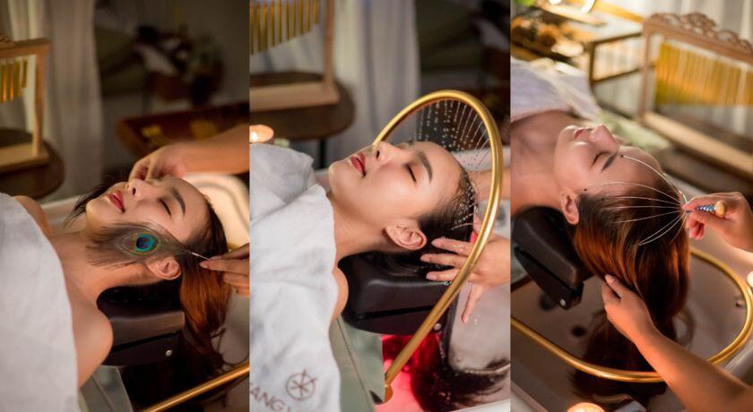 עיסוי קרקפת יפני - ספא מיי טאצ