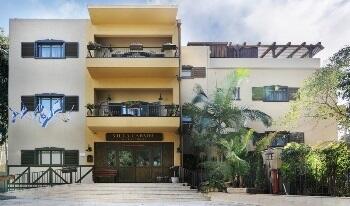 חזית המלון - ספא וילה כרמל