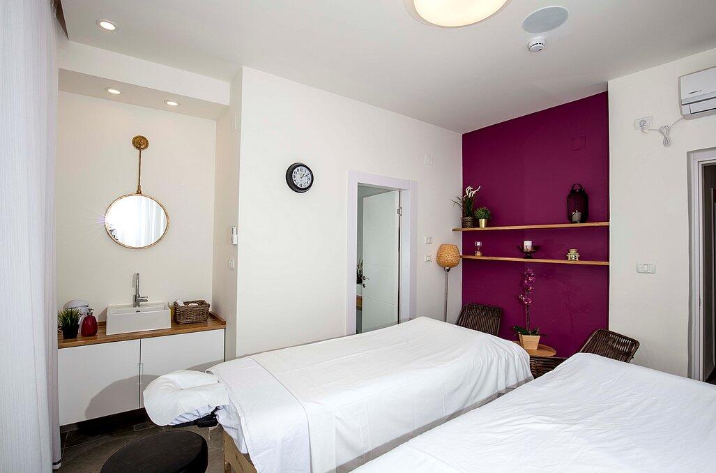 חדר טיפולים - ספא כפר הנופש נקרות