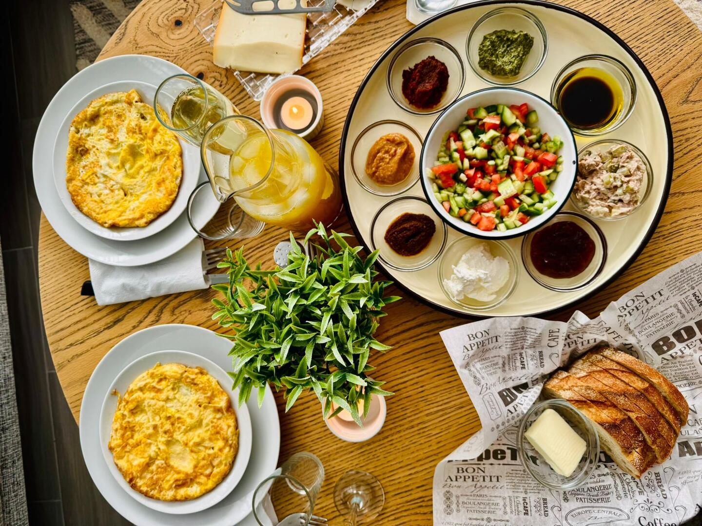 ארוחת בוקר - ספא ידושן