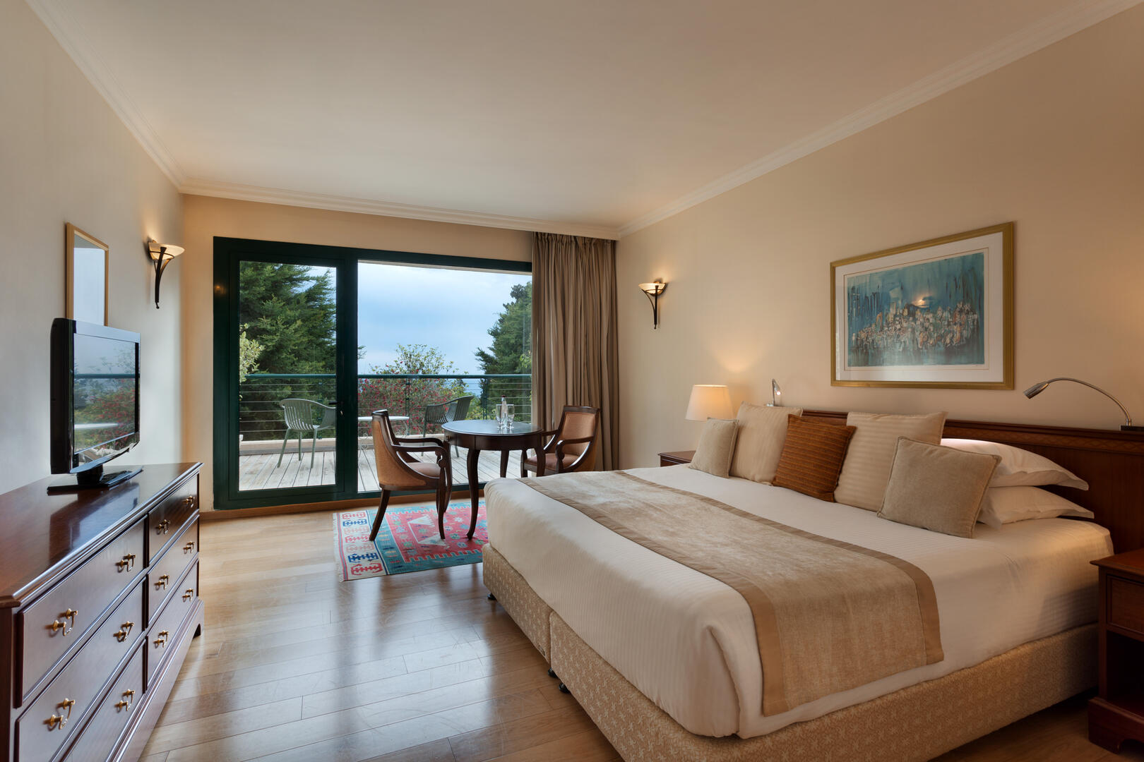 חדר לינה - ספא יערות הכרמל חיפה