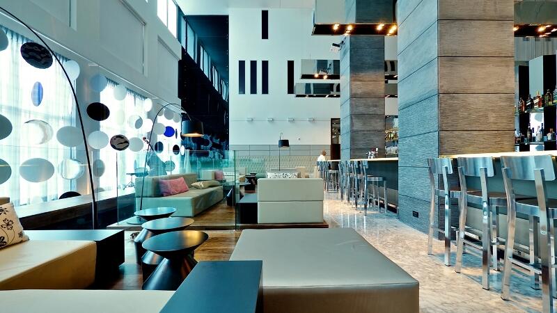 לובי המלון  - ספא יערות הכרמל תל אביב