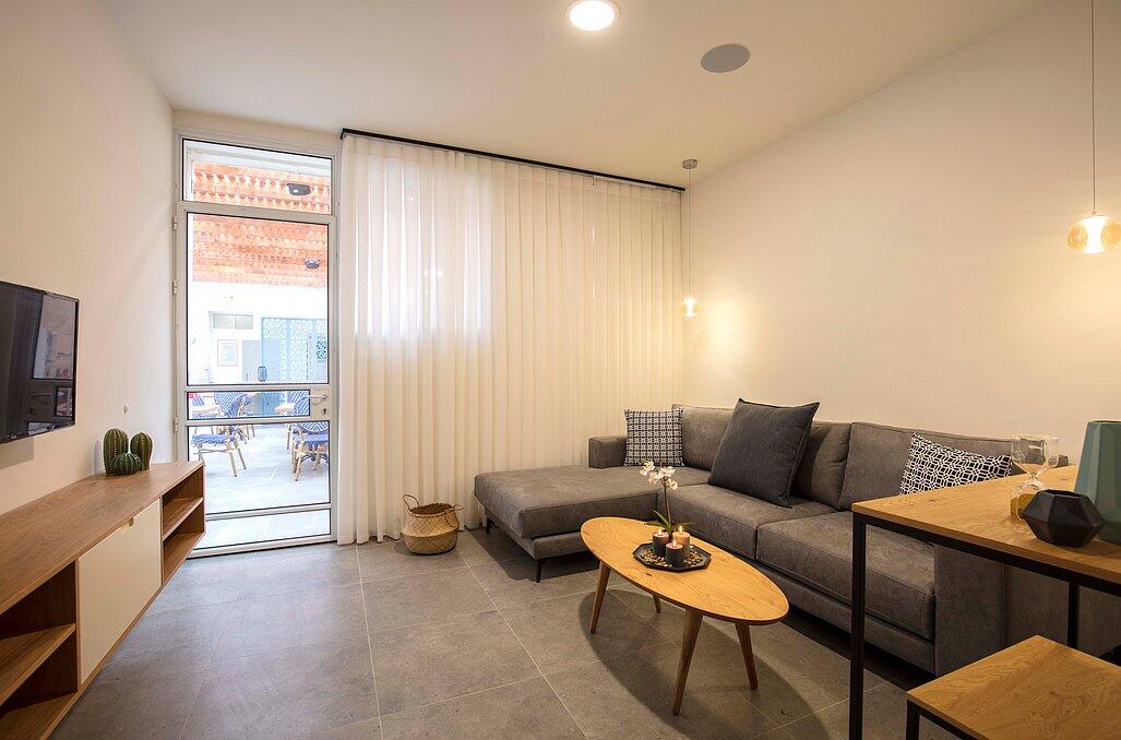 פינת ישיבה - ספא כפר הנופש נקרות