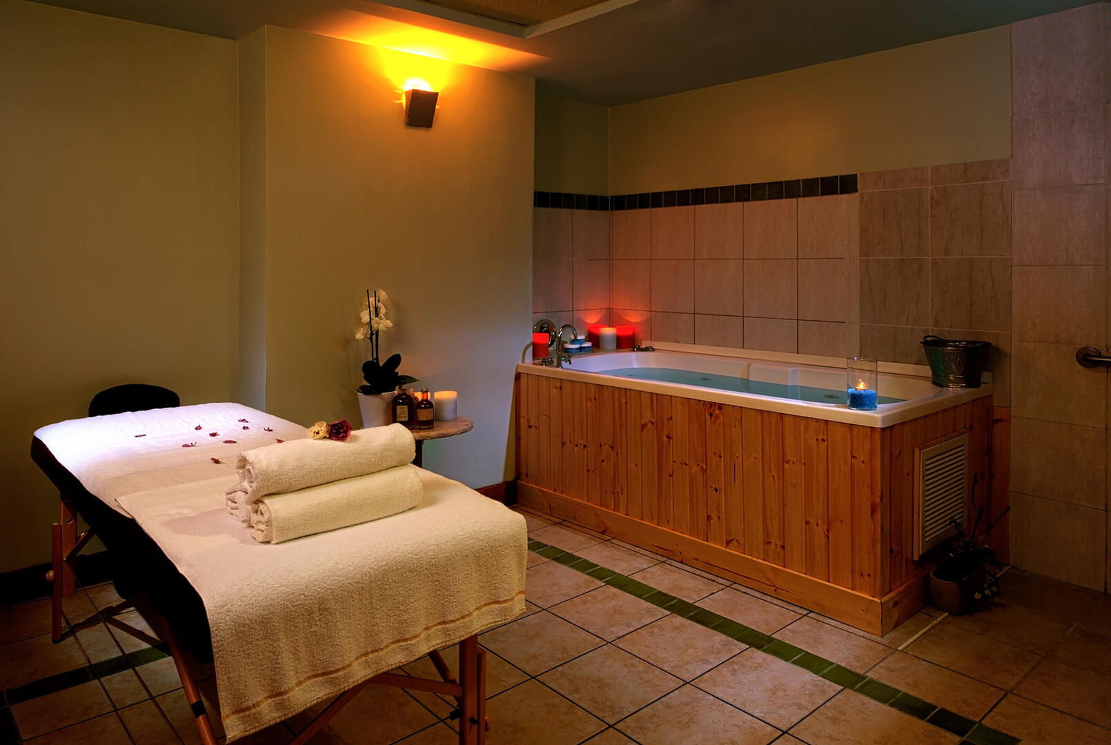 חדר טיפולים - ספא חמת קיסר