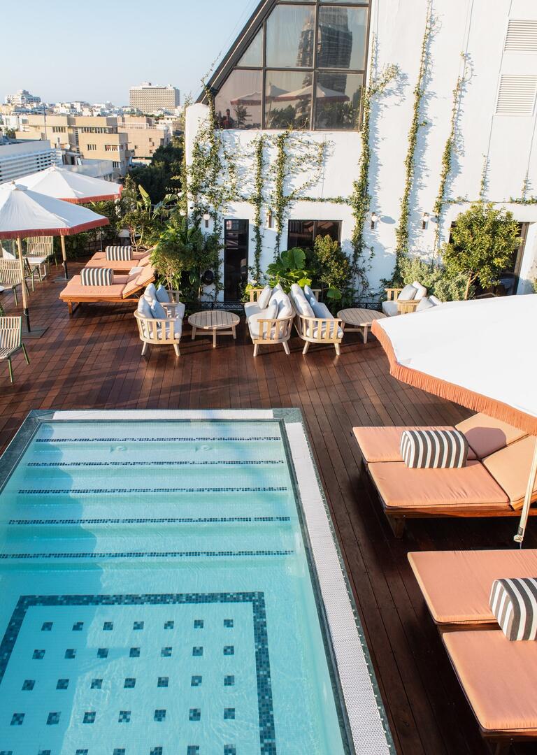 בריכה חיצונית- ספא מאייר  האוס