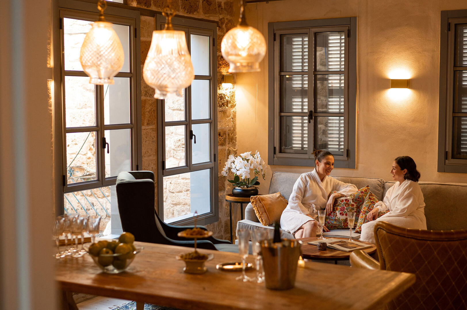 פינת ישיבה - ספא עכותיקה