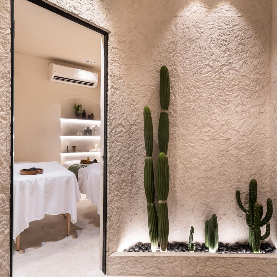 כניסה לחדר טיפולים - ספא בהר פלטינום