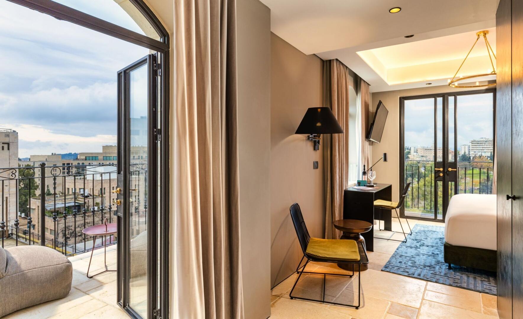 חדר לינה - ספא בראון ירושלים