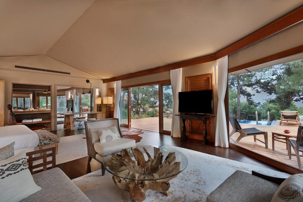 חדר שינה - ספא במלון בית בגליל