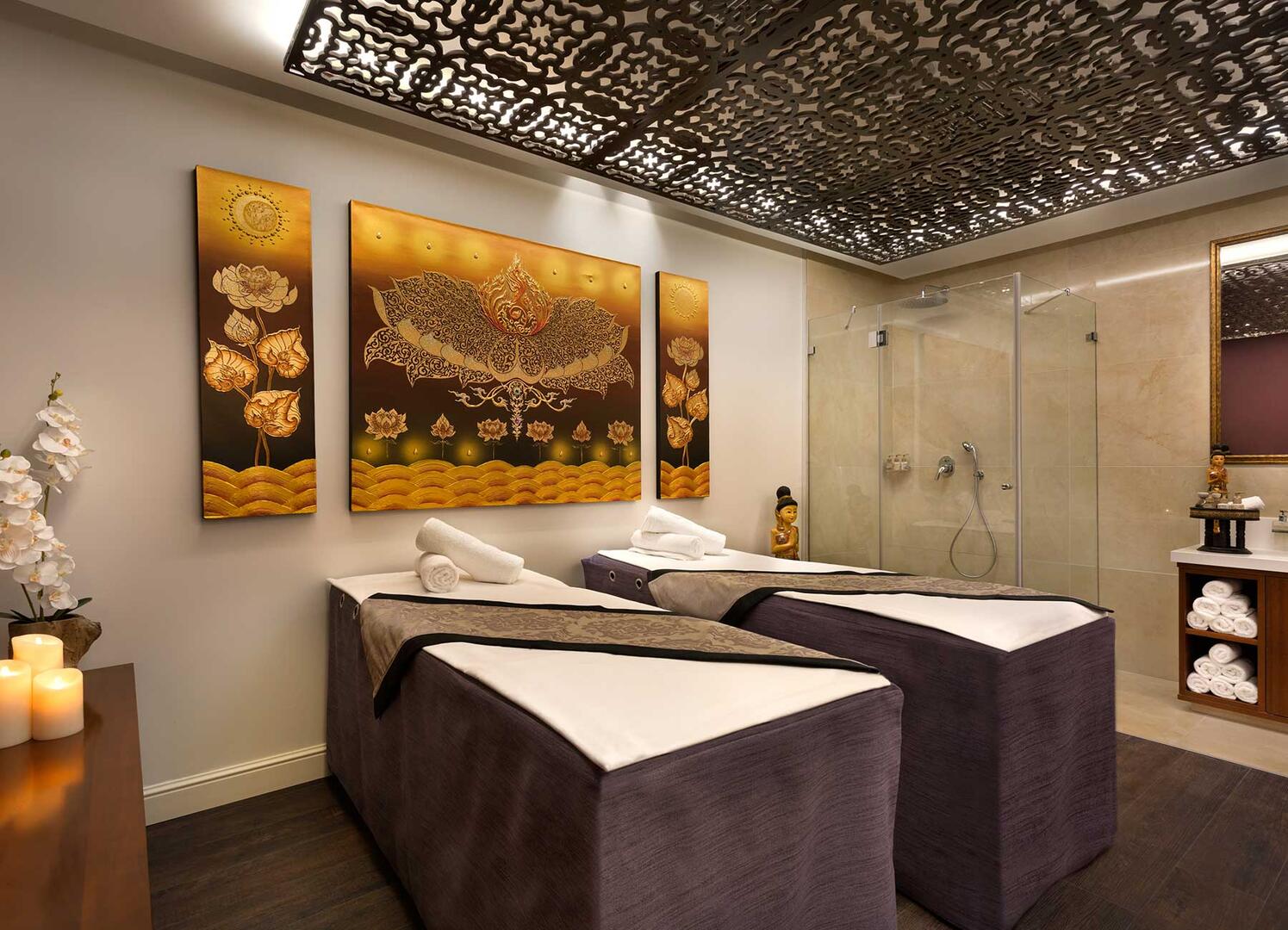 חדר טיפולים - ספא אורכידאה אילת